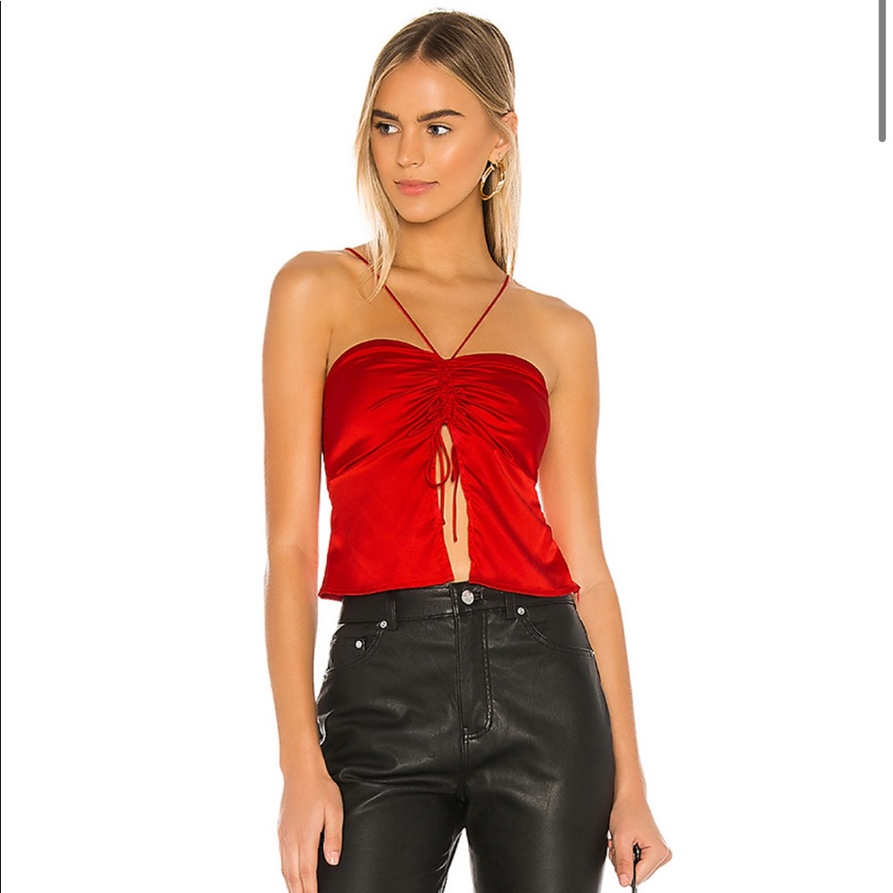 Superdown Dina Slit Front Top